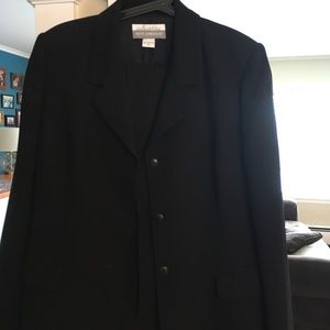 Black pant suit